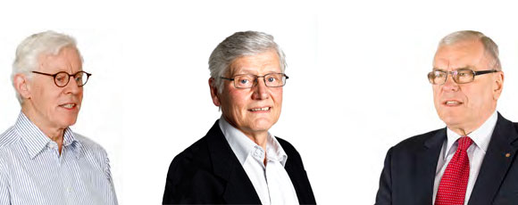 Håkan Meyer. Torsten Pettersson och Håkan Sjöman