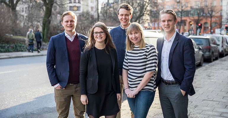 Niklas Gustavsson, Caroline Sjödahl, Pontus Ljungblad, Hanna Pettersson och Oskar Persson Niklas Gustavsson, Caroline Sjödahl, Pontus Ljungblad, Hanna Pettersson och Oskar Persson