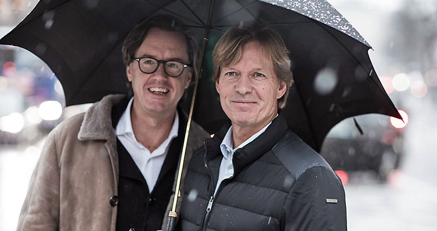 Patrik Wahlén, Karl Perlhagen, grundare av Volati Patrik Wahlén, Karl Perlhagen, grundare av Volati
